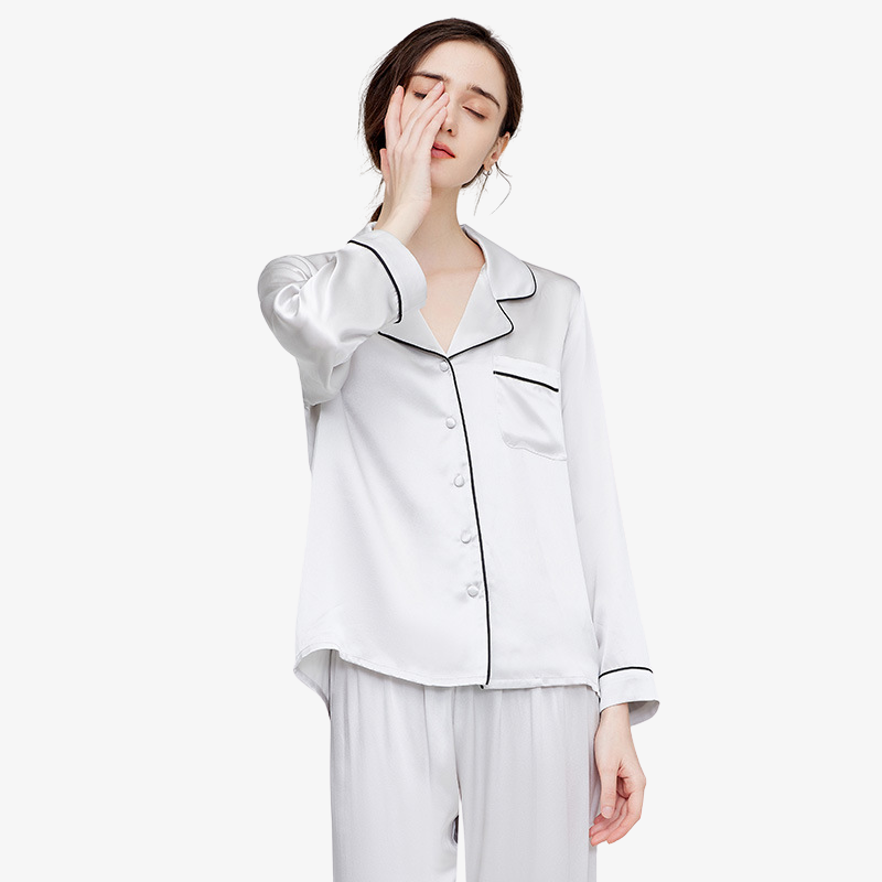 19 Momme 100% Mulberry Silk Pajama Set