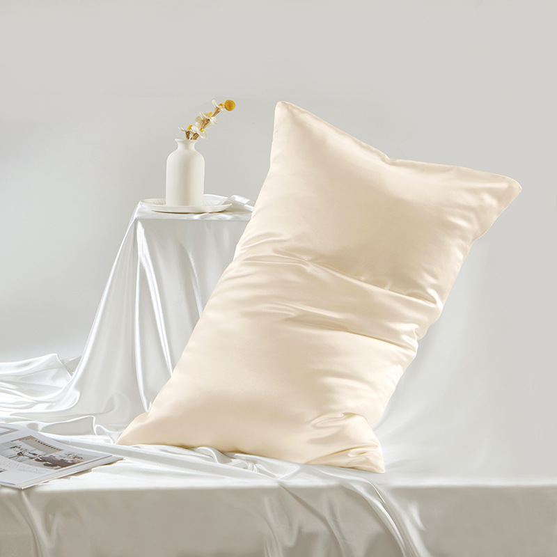 19 Momme 100% Mulberry Silk Double-Sided Pillowcase