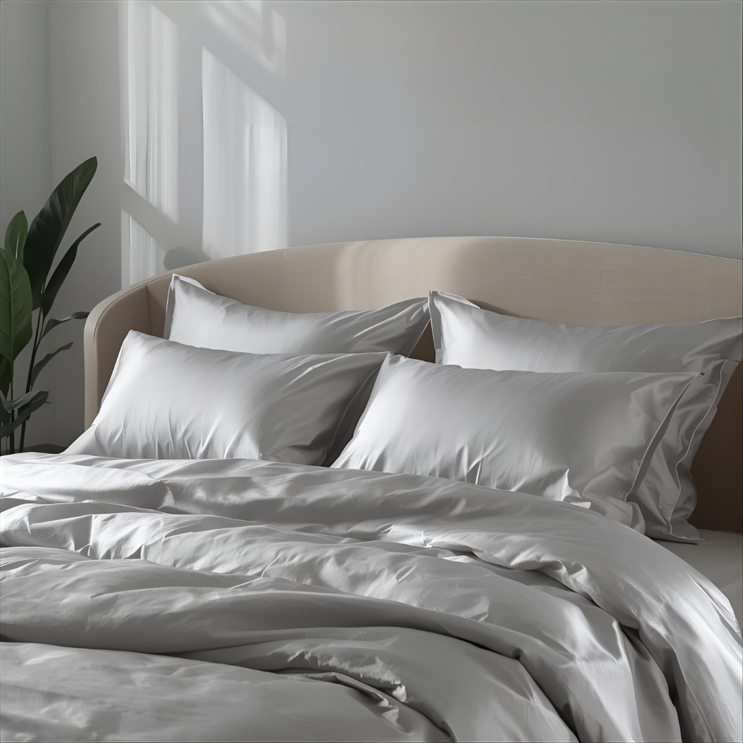 Silver Gray 19 Momme 100% Mulberry Silk Pillowcase