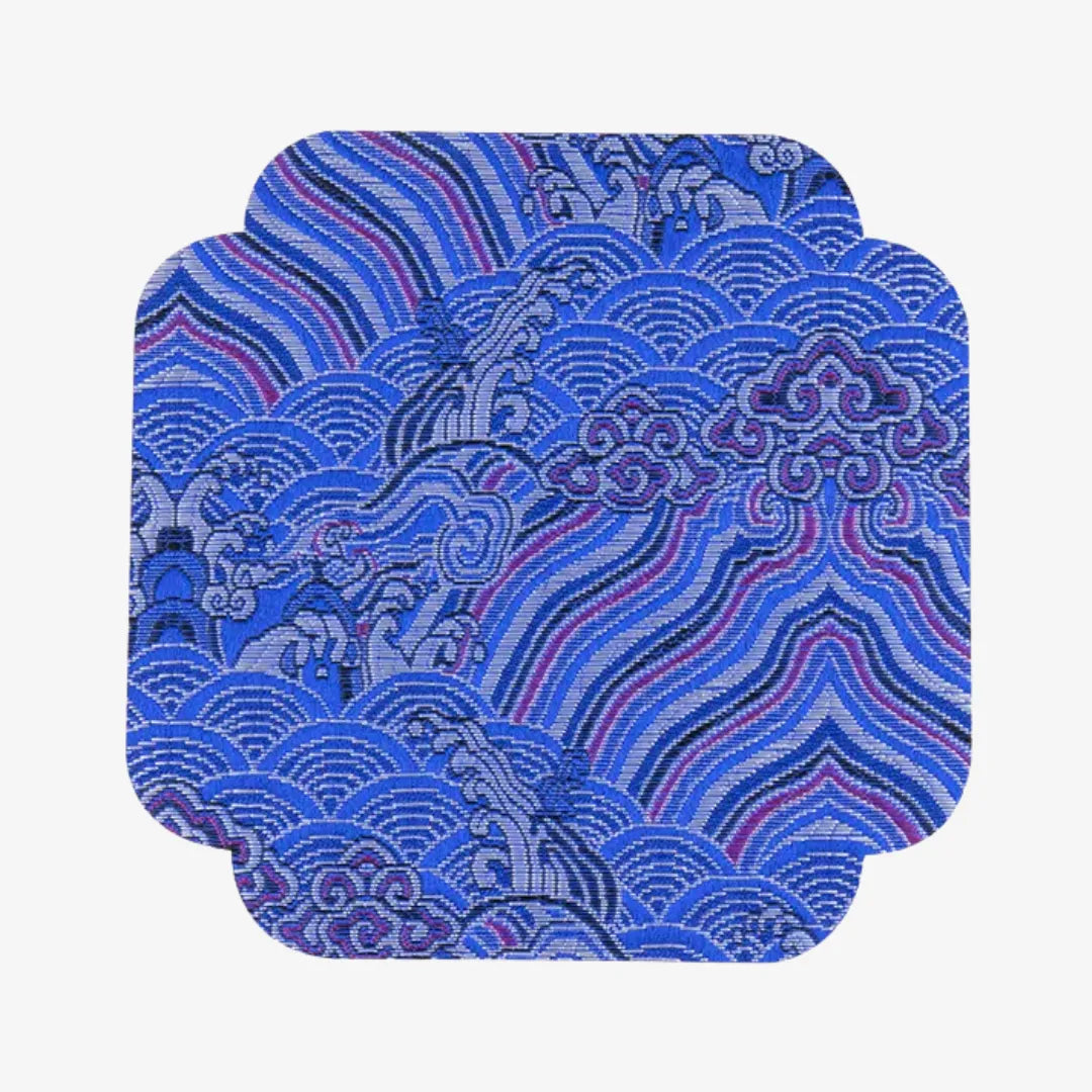 Chinese Style Double-Sided Brocade Coaster