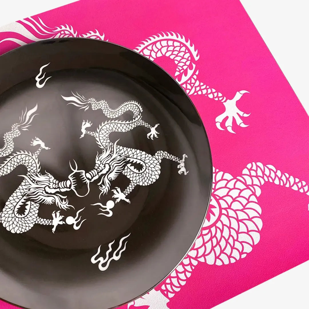 Chinese Dragon Double-Sided Heat-Resistant Table Mat