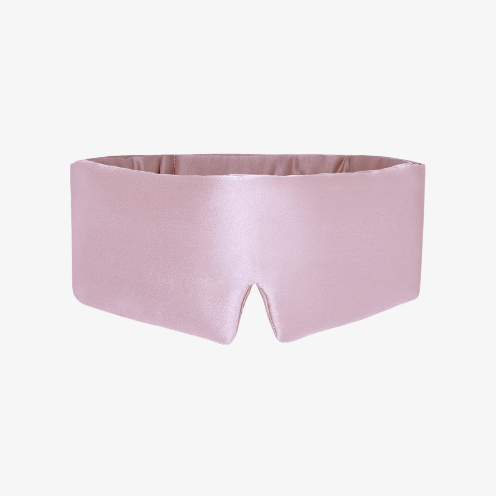 Pink 100% Mulberry Silk Deep Sleep Mask