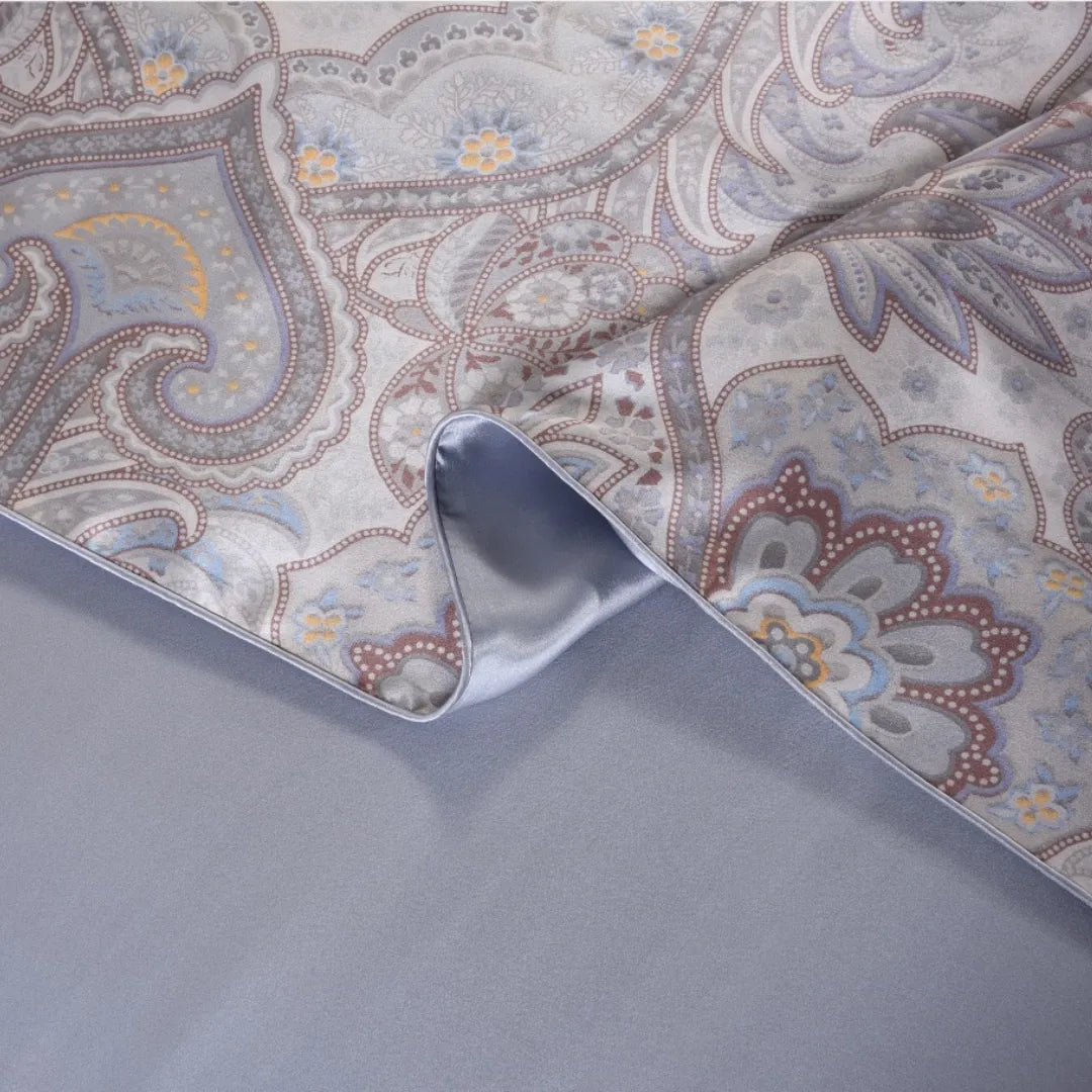 16 Momme 100% Mulberry Silk ‘Midsummer Serenity’ Pillowcase