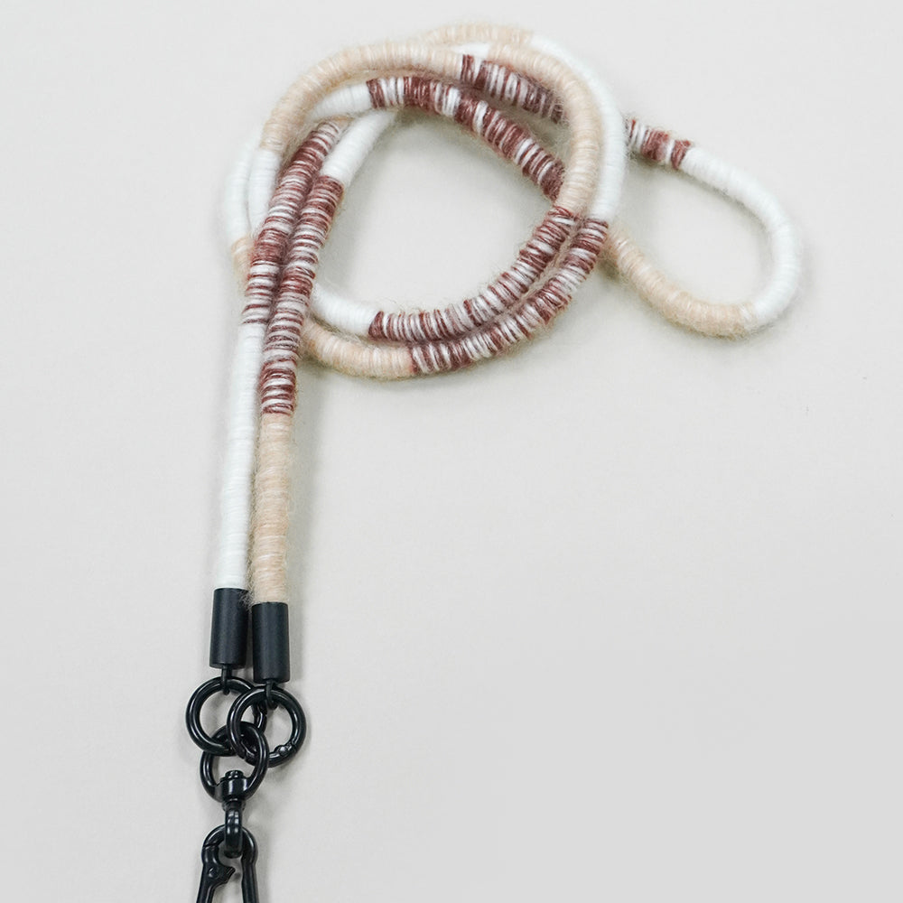 Handmade Coffee Tone Phone Lanyard