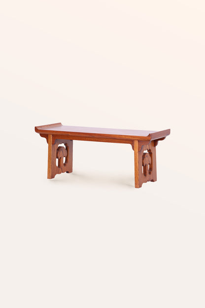 Handmade Mini Table with Up-turned Ends