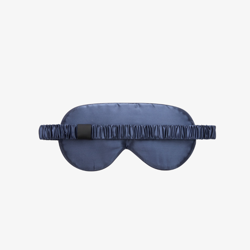 100% Mulberry Silk Sleep Mask - Dusty Blue
