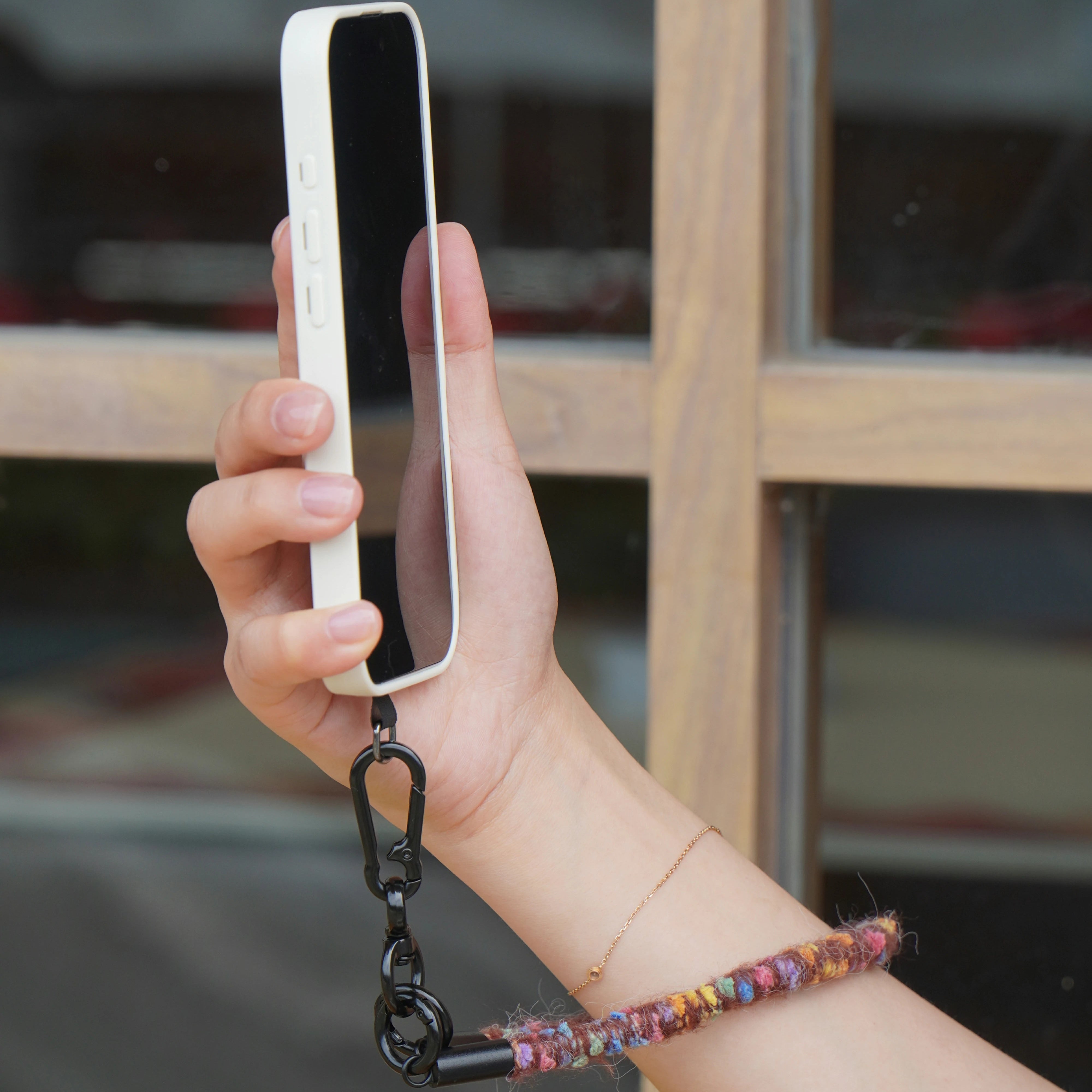 Handmade Brown Plush Phone Strap