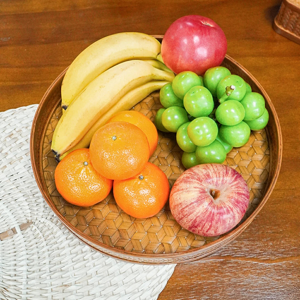 Handmade Bamboo Fruit Tray