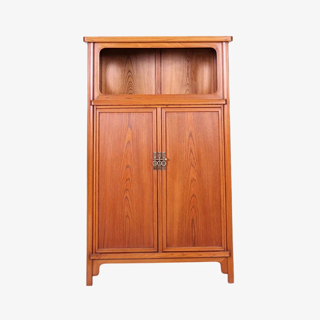 Handmade Round Hole Cabinet