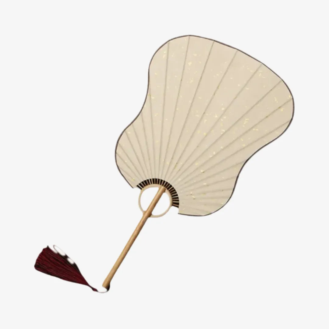 Premium Japanese Hand Fan DIY Painting Kit Blank Artisan Craft Gift