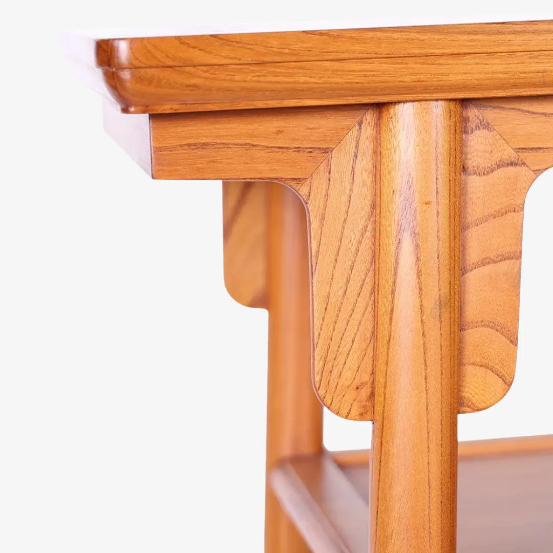 Handmade Two-tier Small Wine Table