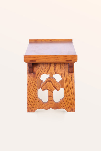 Handmade Mini Table with Up-turned Ends