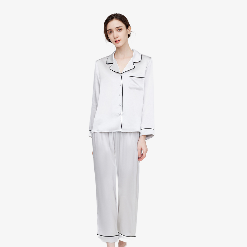 19 Momme 100% Mulberry Silk Pajama Set