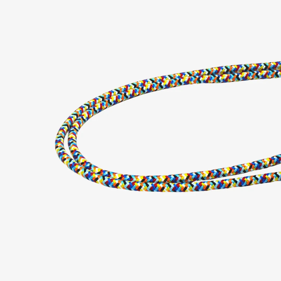 Colorful Phone Lanyard with Built In 100W Charging Cable