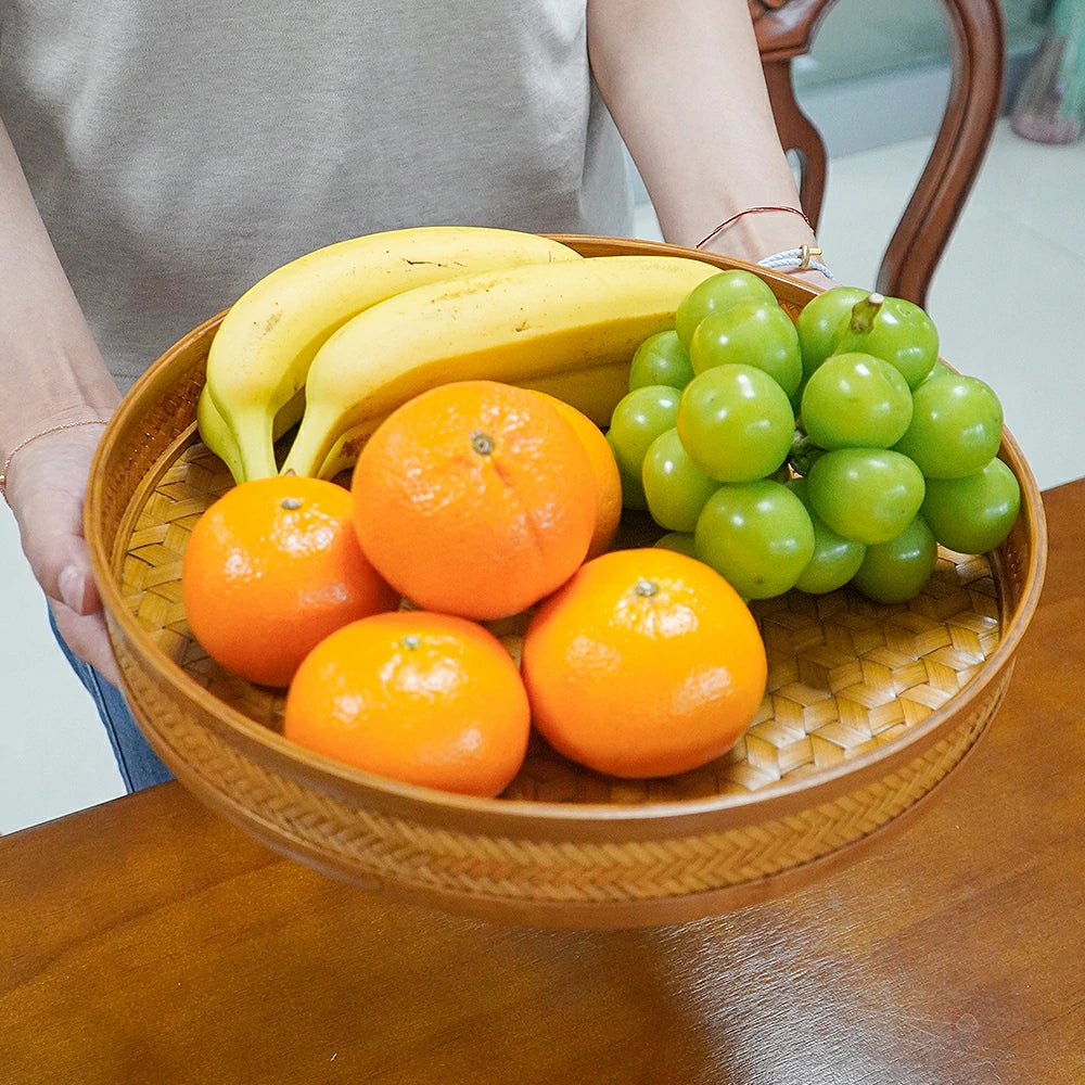 Handmade Bamboo Fruit Tray