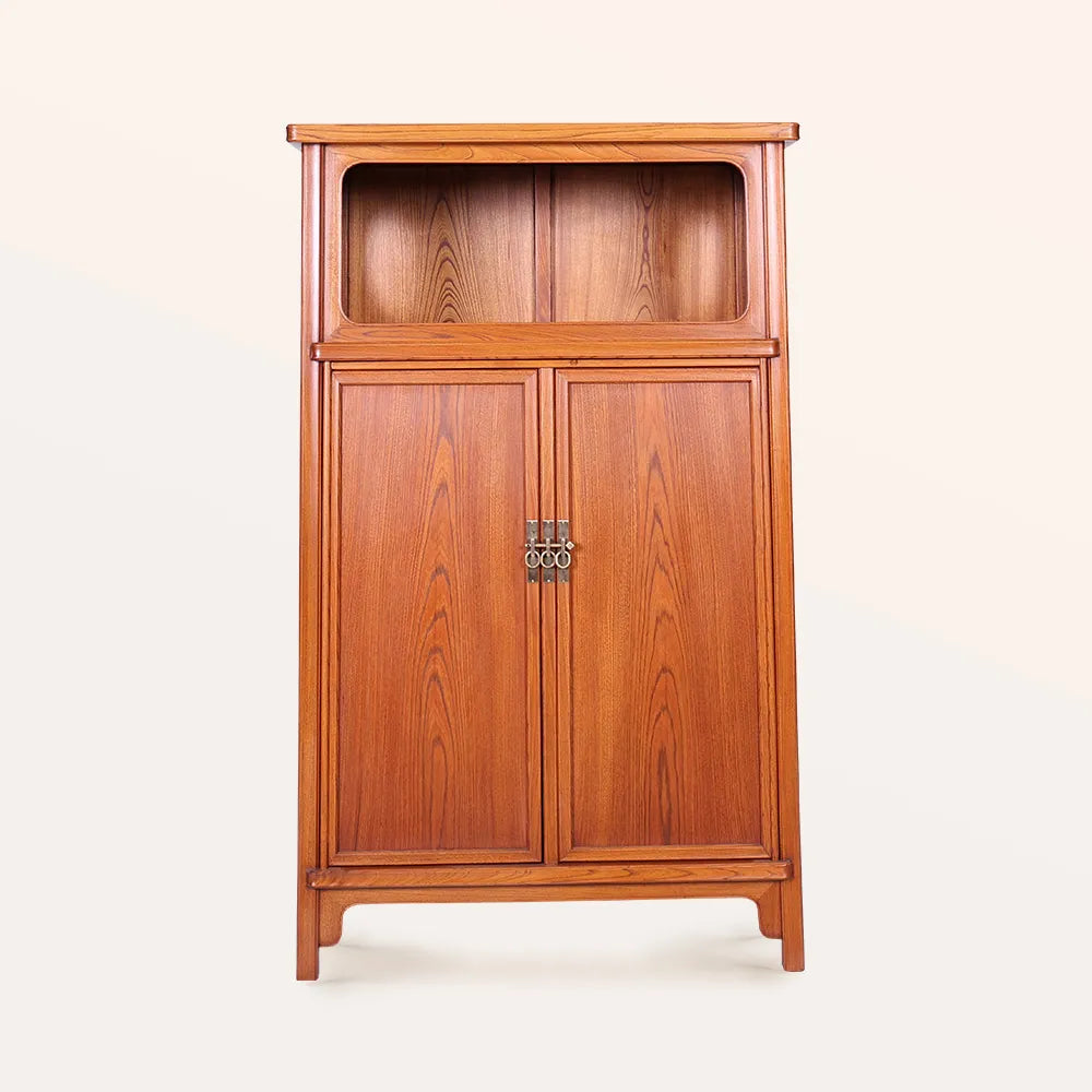 Handmade Round Hole Cabinet