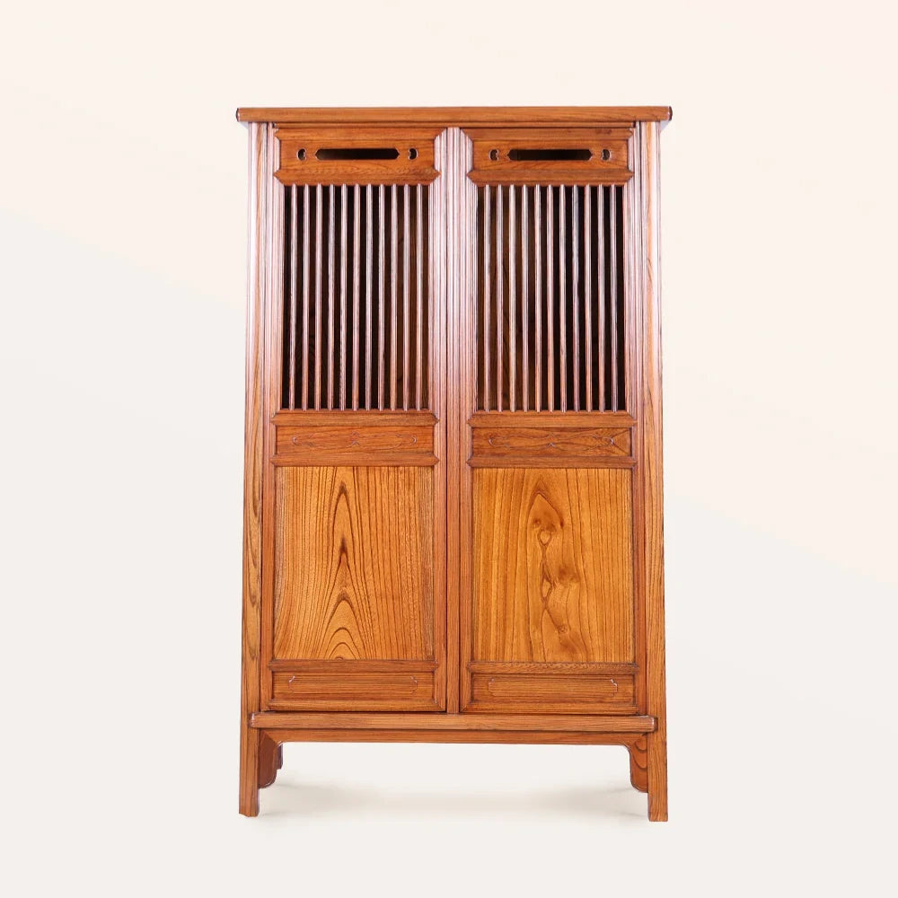 Handmade Straight-edge Square Leg Cabinet