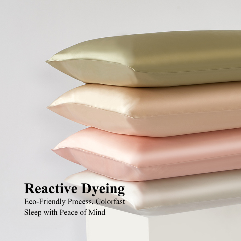 22 Momme 100% Mulberry Silk Double-Sided Pillowcase