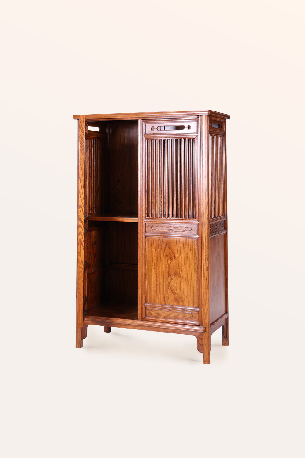Handmade Straight-edge Square Leg Cabinet