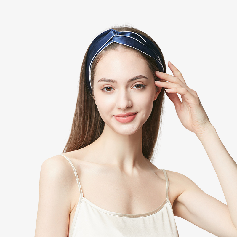 19 Momme 100% Mulberry Silk Double-Layer Headband