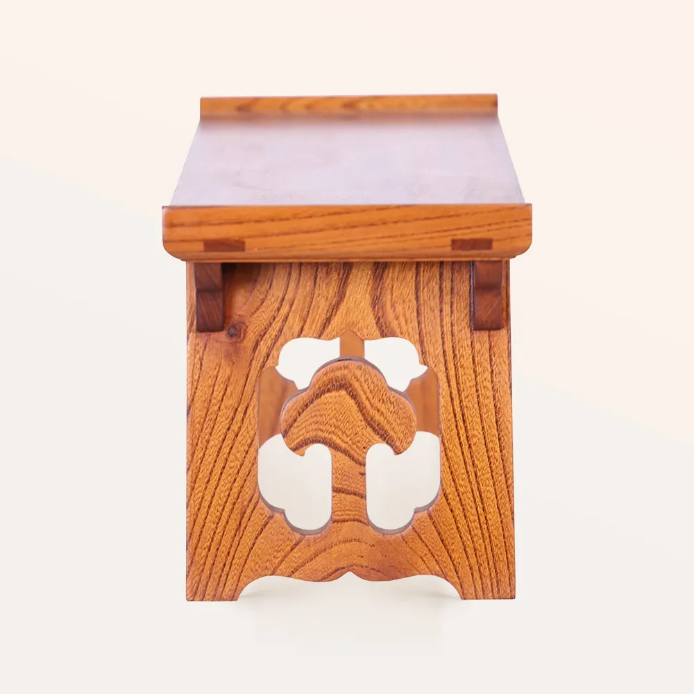 Handmade Mini Table with Up-turned Ends