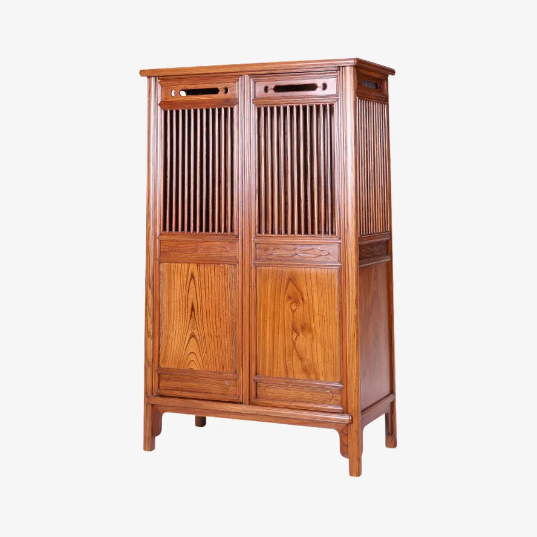 Handmade Straight-edge Square Leg Cabinet