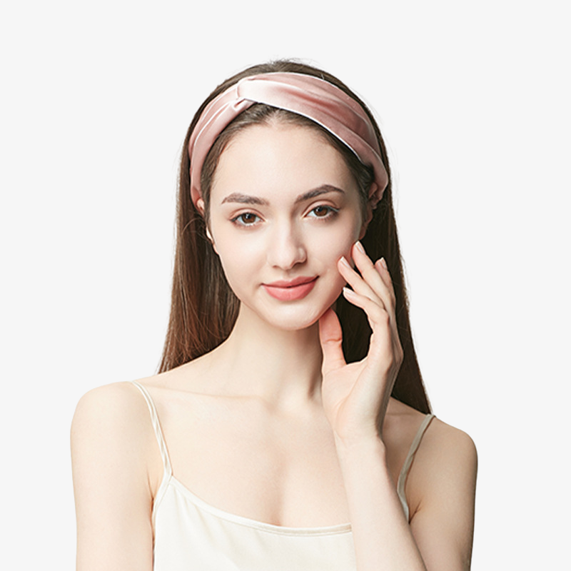 19 Momme 100% Mulberry Silk Double-Layer Headband