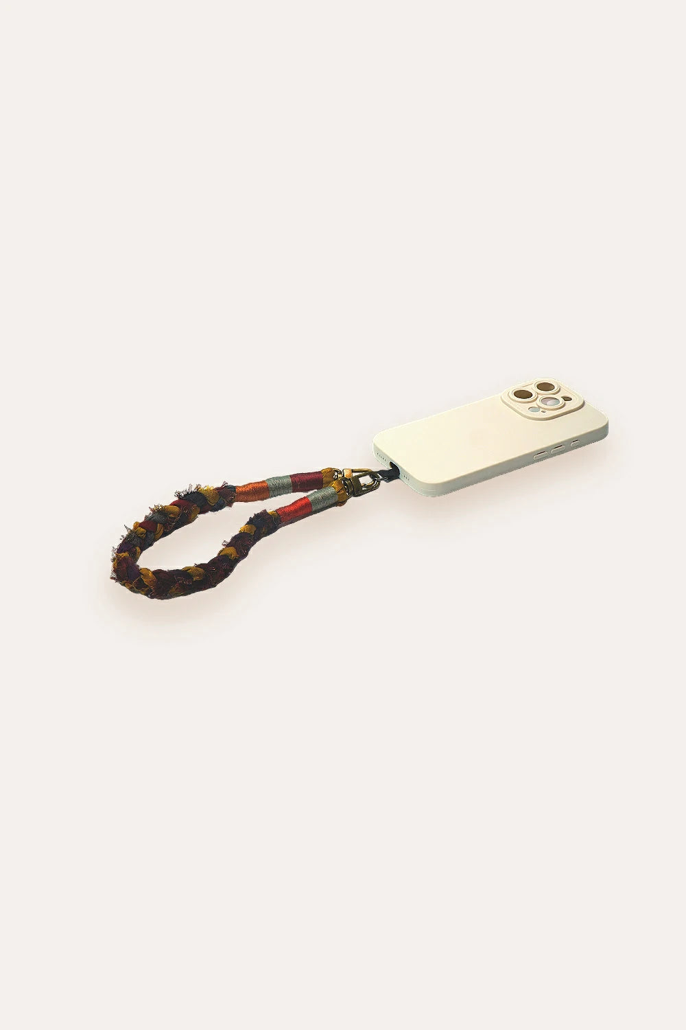 Handmade Silk Phone Strap in Short Length
