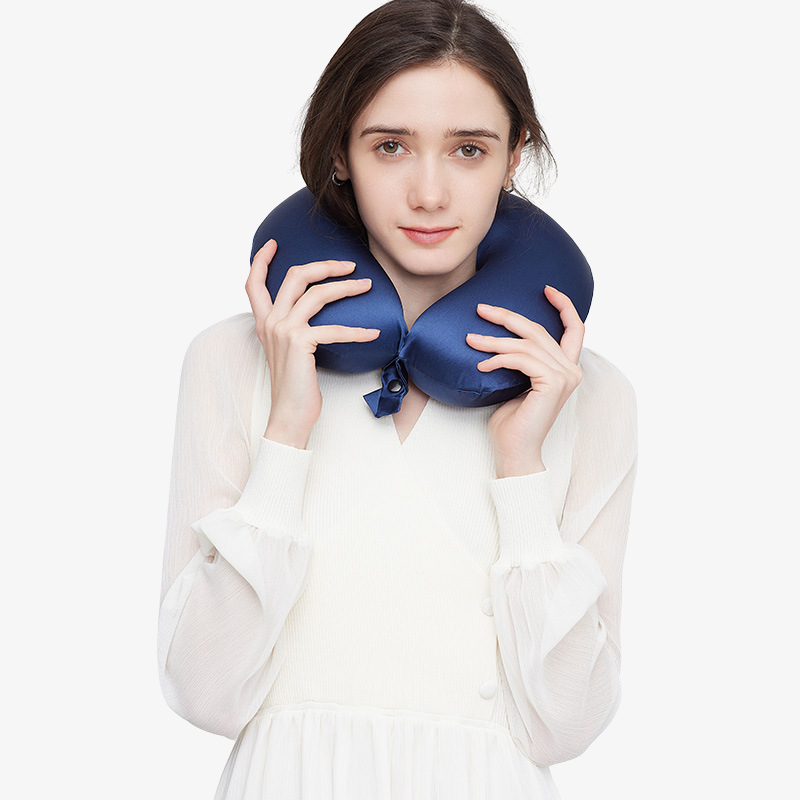 19 Momme 100% Mulberry Silk U-Shaped Neck Pillow