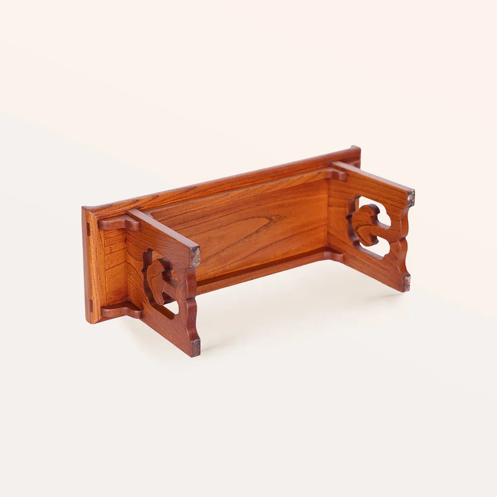 Handmade Mini Table with Up-turned Ends