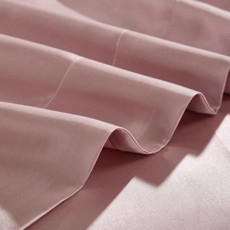 19 Momme 100% Mulberry Silk Dusty Pink Bedding Set
