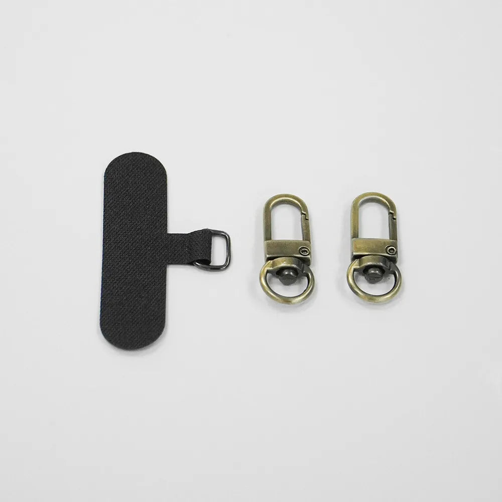 Yellow Gray Phone Strap DIY Craft Kit Set