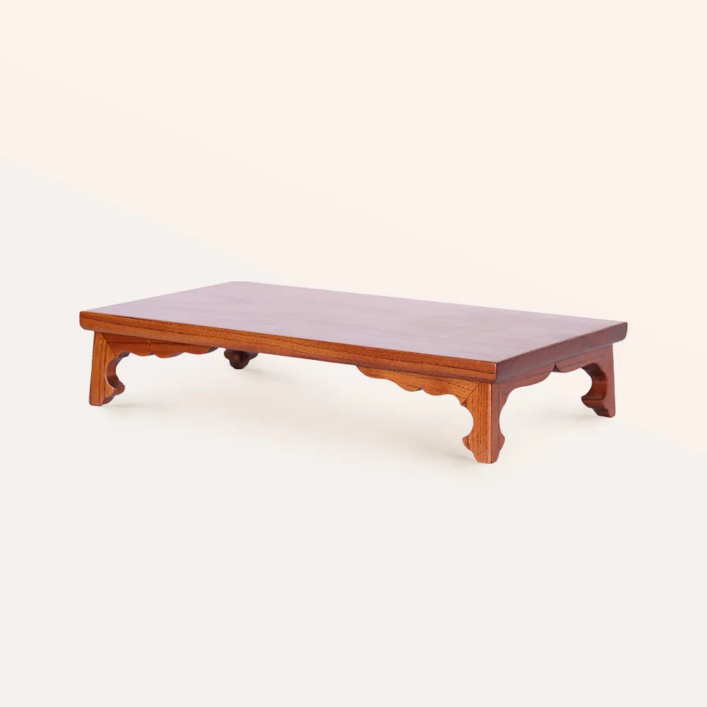Handmade Small Table with Short Legs