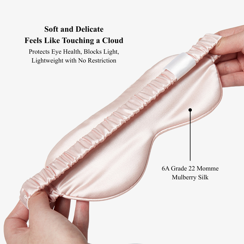 22 Momme 100% Mulberry Silk Thickened Sleep Mask
