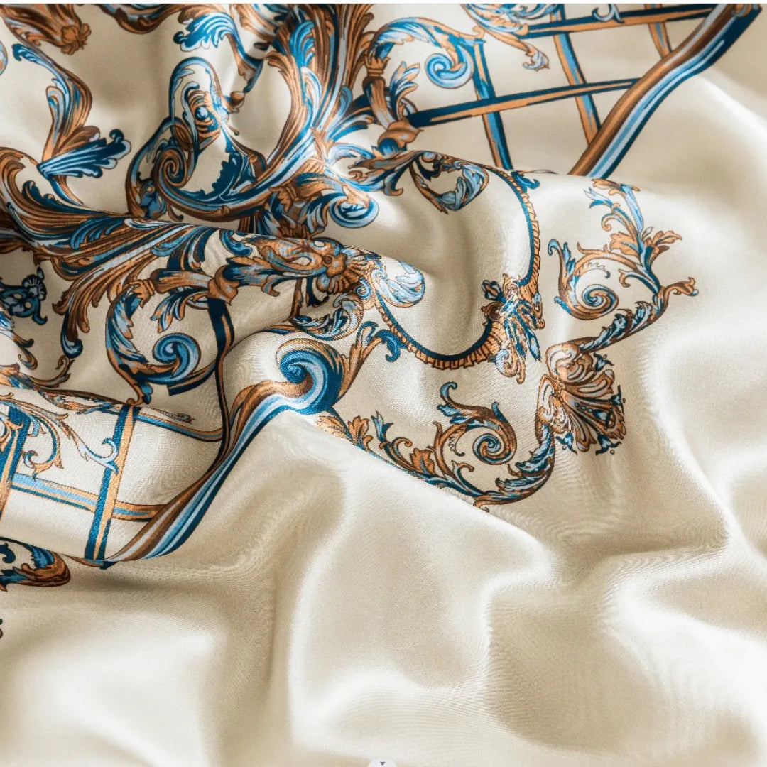 16 Momme 100% Mulberry Silk ‘Whispers of Maple’ Pillowcase