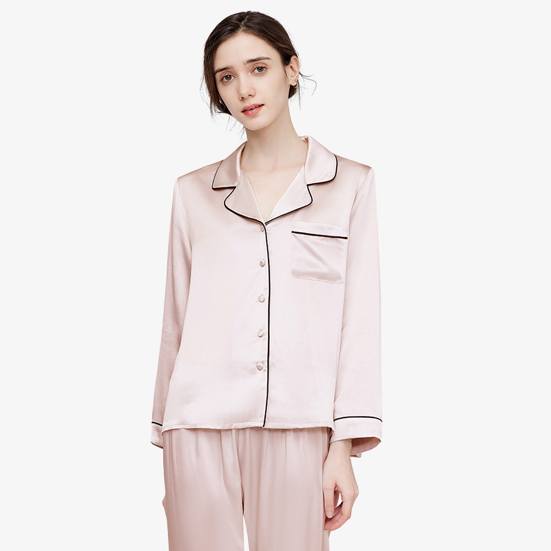 19 Momme 100% Mulberry Silk Pajama Set