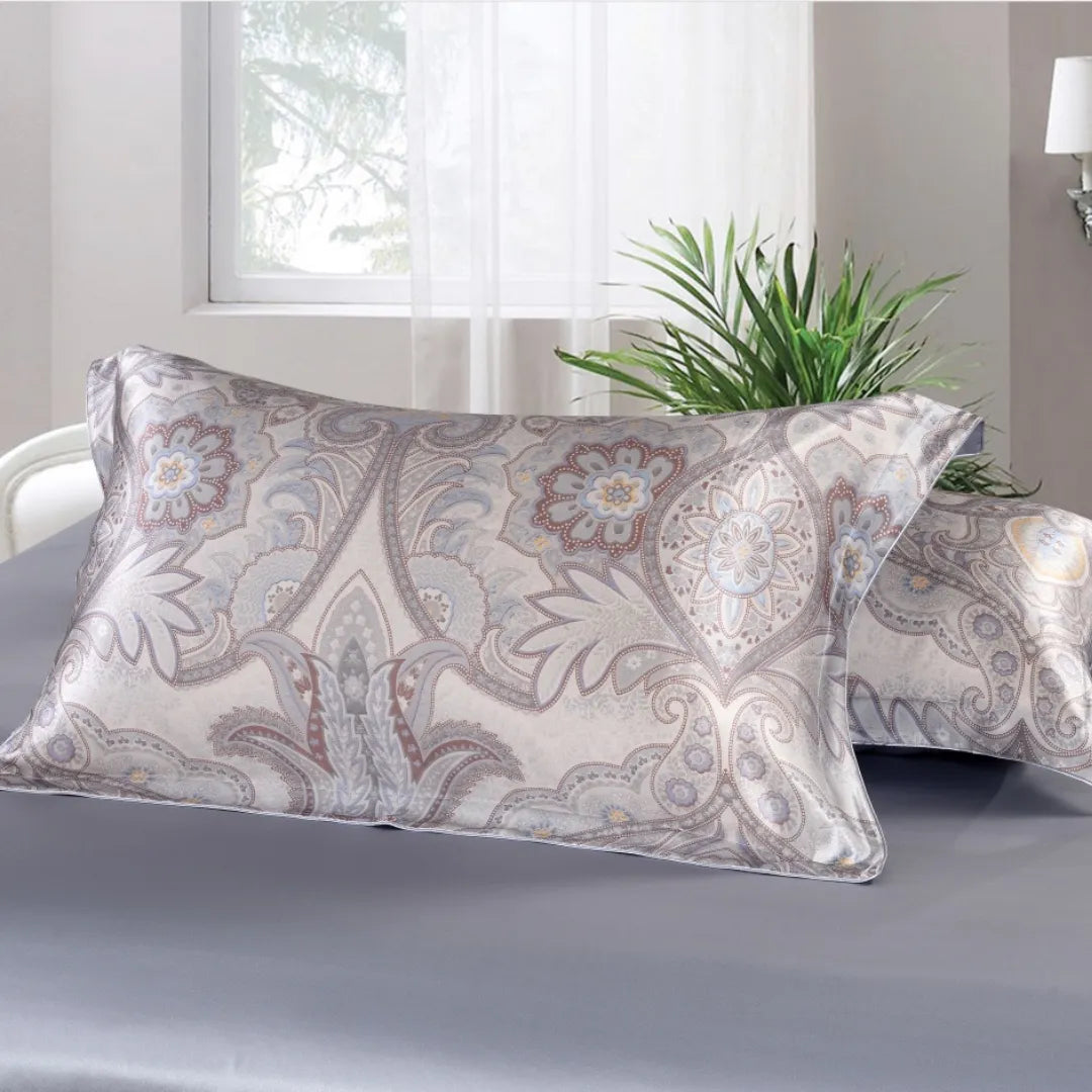 16 Momme 100% Mulberry Silk ‘Midsummer Serenity’ Flat Sheet