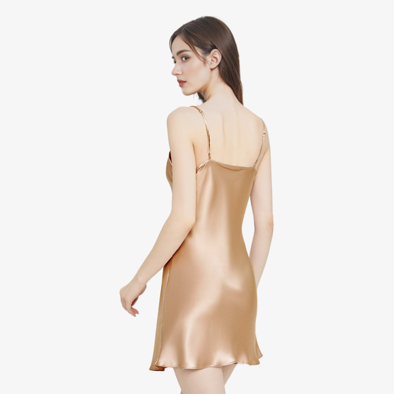 16 Momme Silk V-Neck Camisole Nightdress