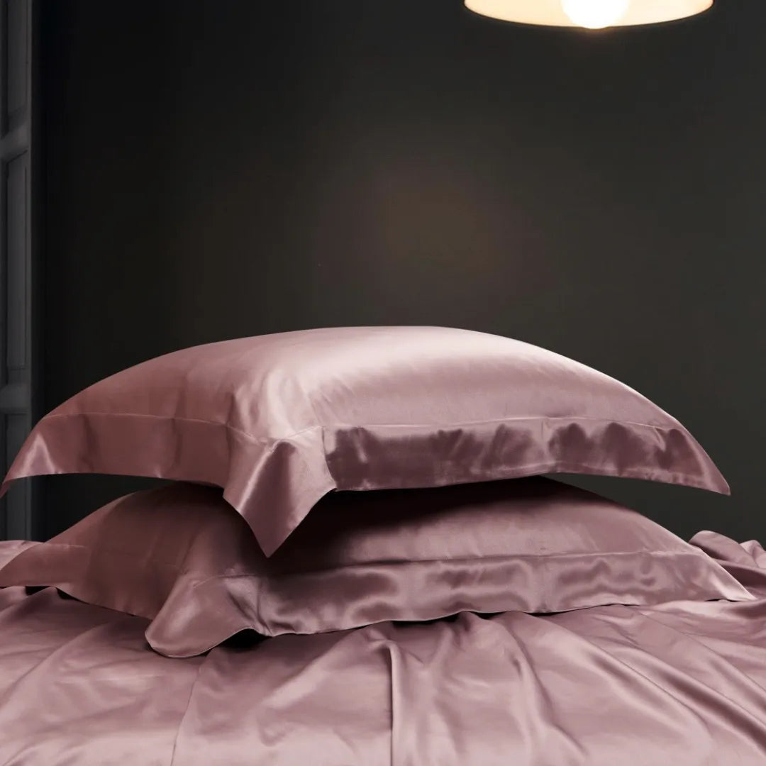 19 Momme 100% Mulberry Silk ‘Apricot Pink’ Pillowcase