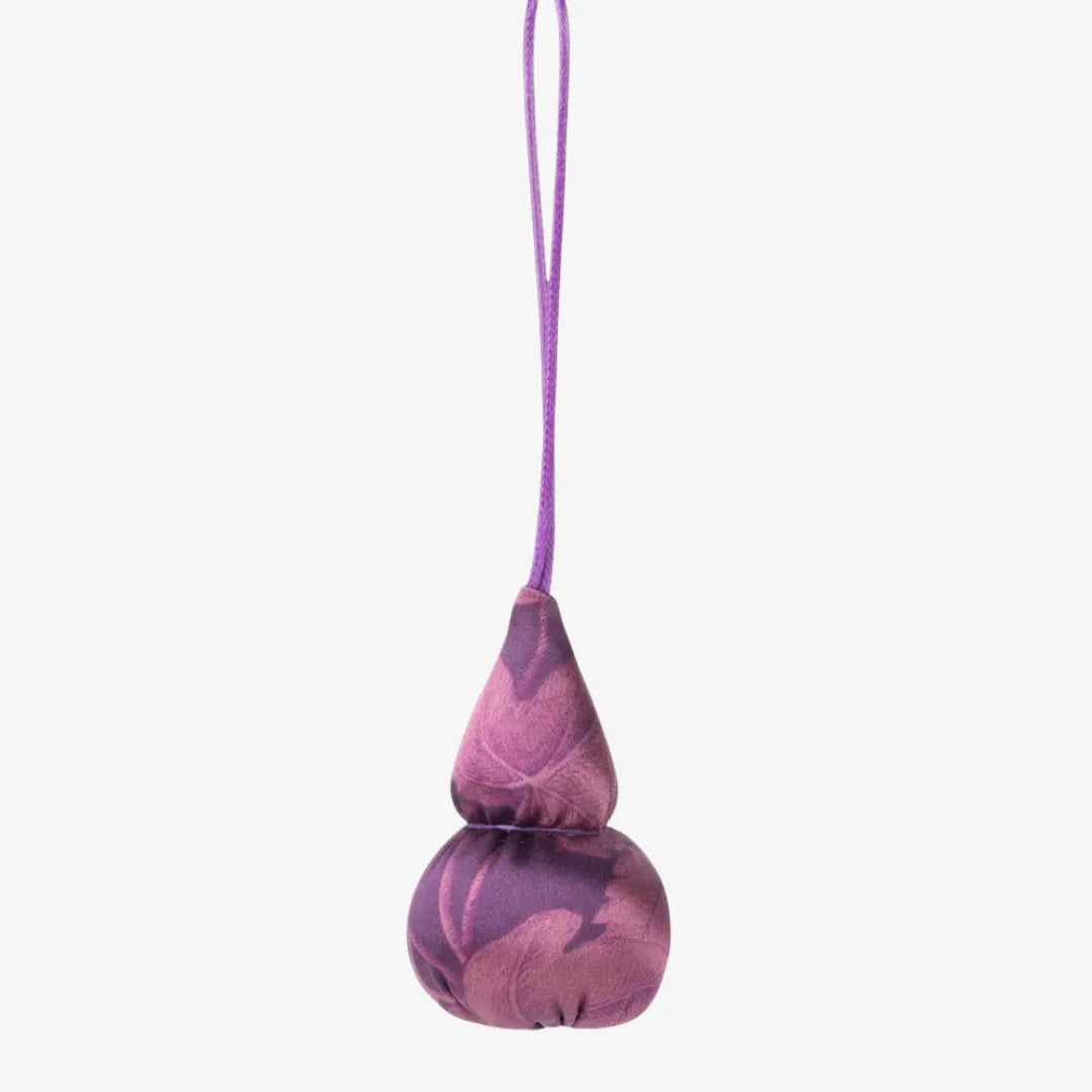 Plant Dyed Silk Hulu Pendant