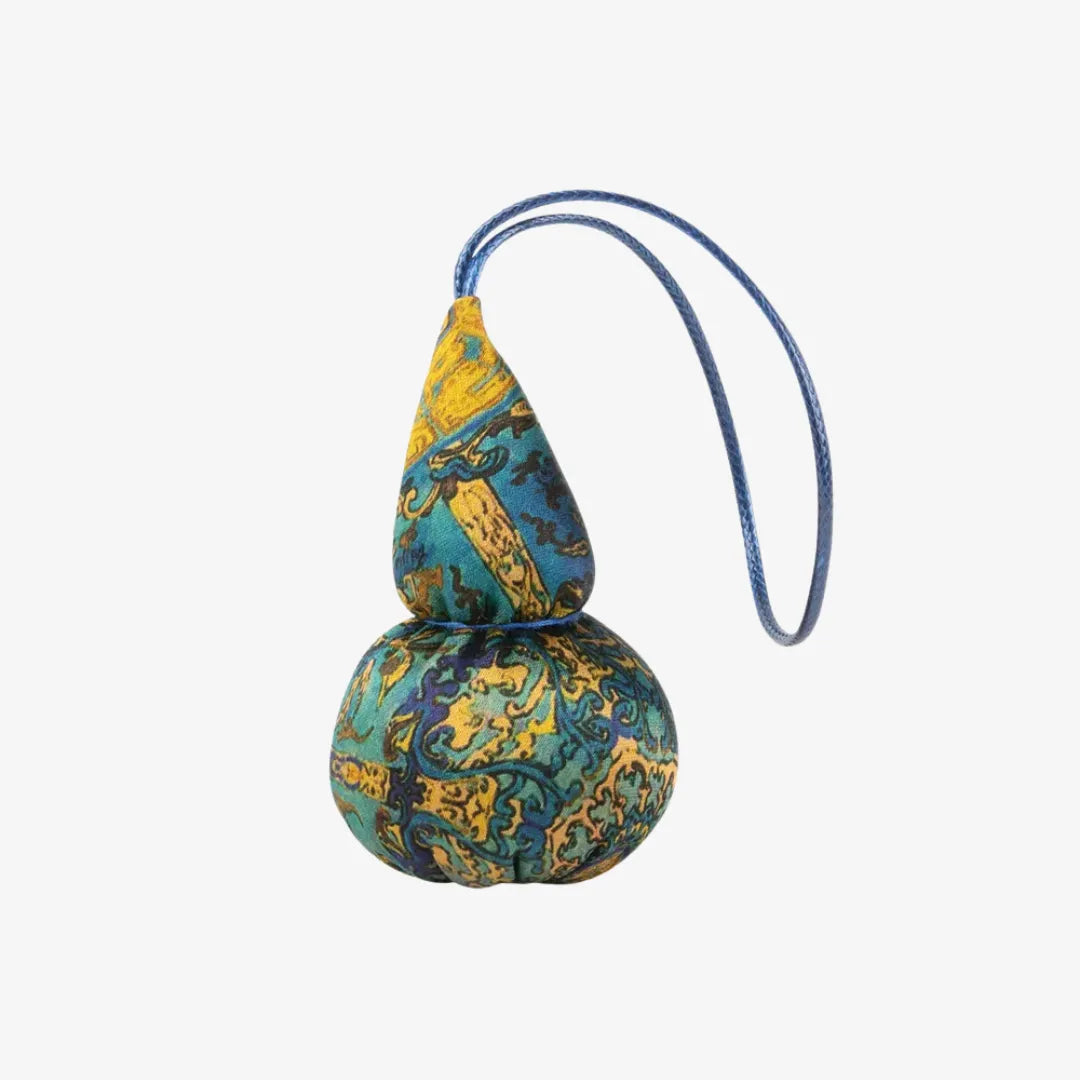 Plant Dyed Silk Hulu Pendant