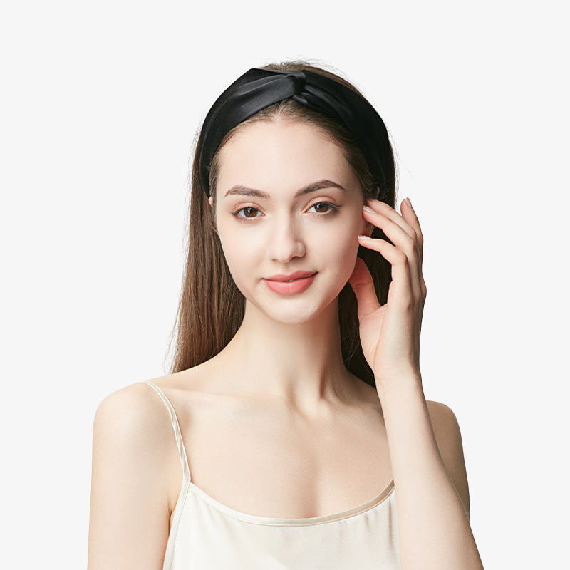 19 Momme 100% Mulberry Silk Double-Layer Headband