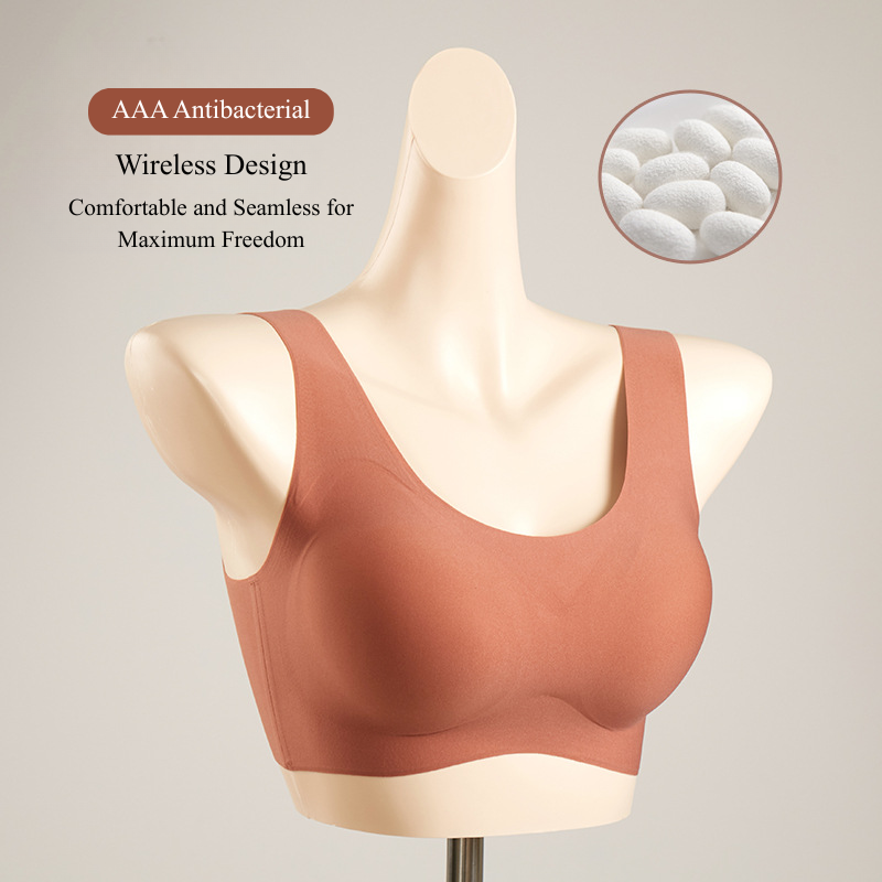 Silk Seamless Wireless Bra