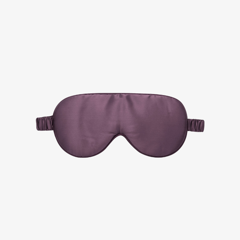 100% Mulberry Silk Sleep Mask - Purple