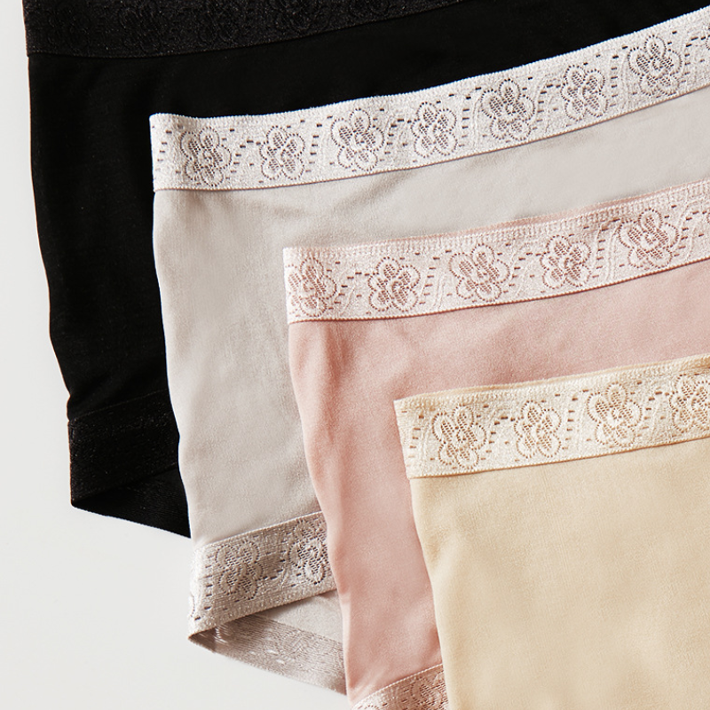 Silk Lace Seamless Panties