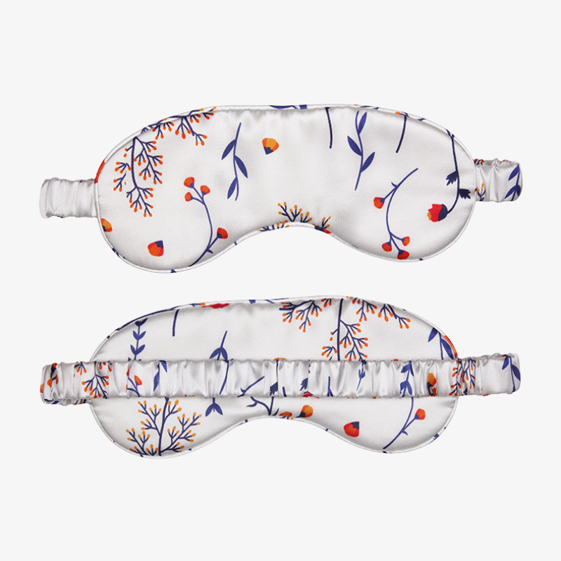 Printed 100% Mulberry Silk Sleep Mask