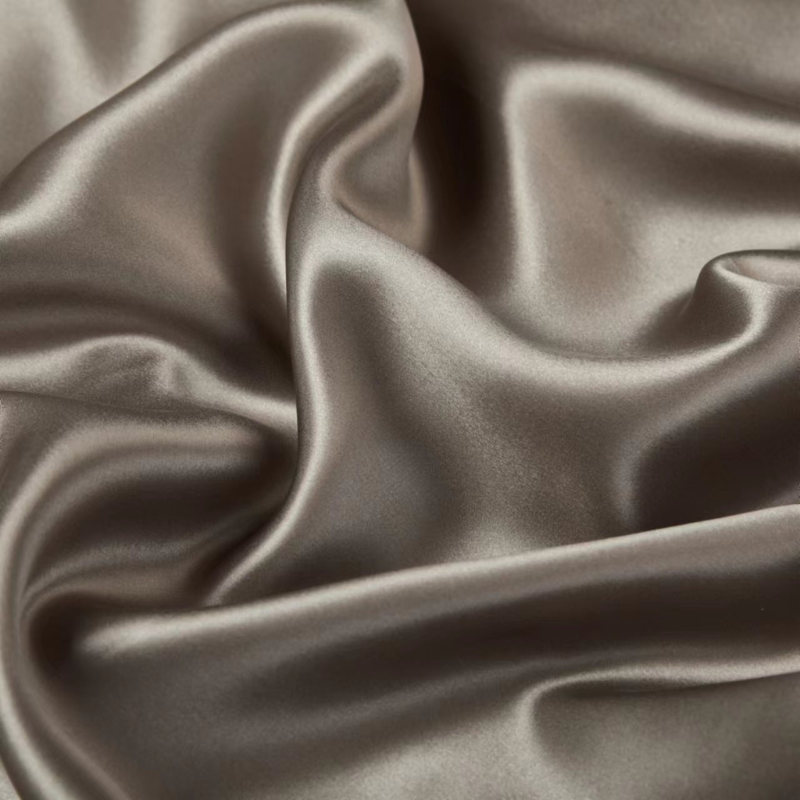 19 Momme 100% Mulberry Silk Brown Bedding Set