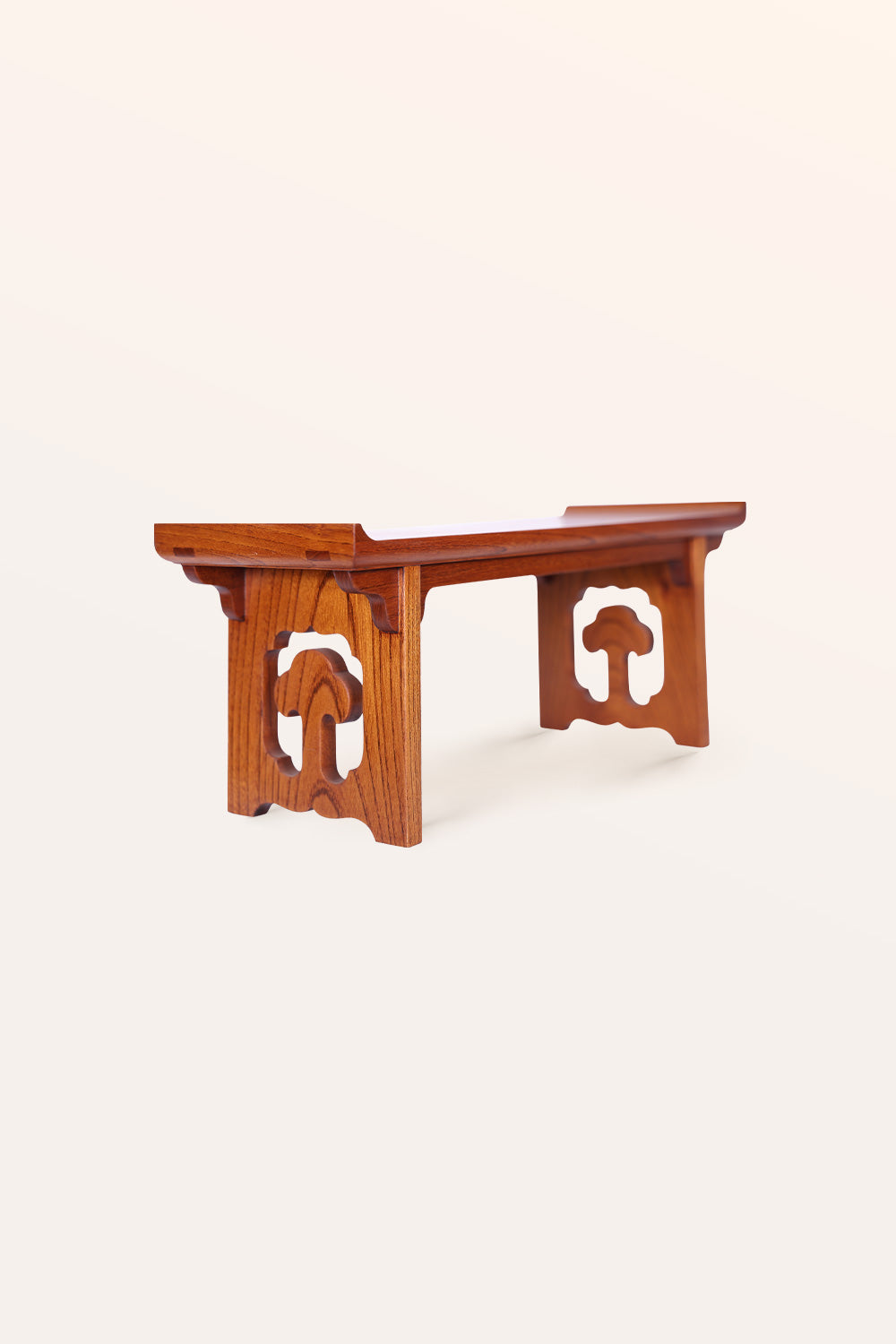 Handmade Mini Table with Up-turned Ends
