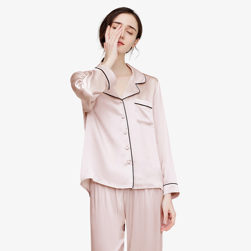 19 Momme 100% Mulberry Silk Pajama Set