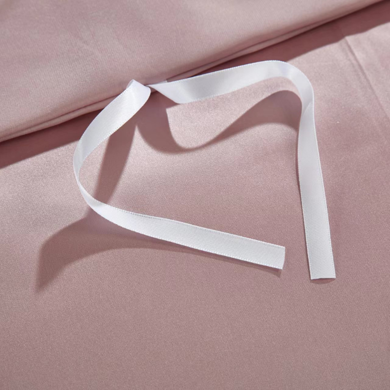 19 Momme 100% Mulberry Silk Dusty Pink Bedding Set